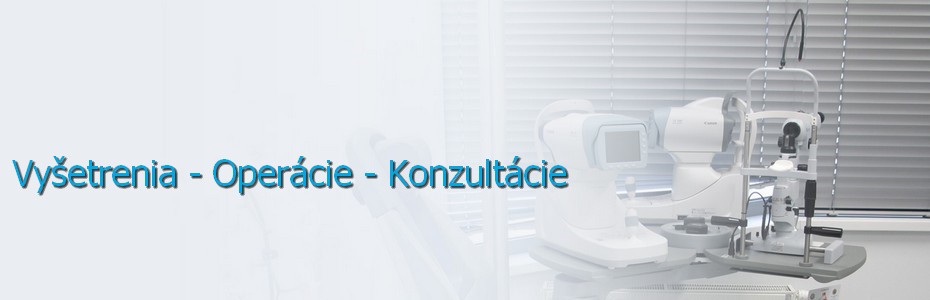 očná ambulancia Bratislava - očná klinika